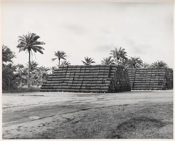 (AFRICA--OIL) Album entitled Africa, 1953 with 50 photographs documenting an apparent 12,000-mile reconnaisance trip around the contine